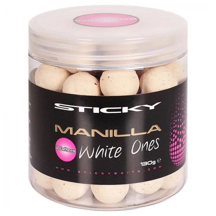 Sticky Baits Manilla White Ones Wafters 130g