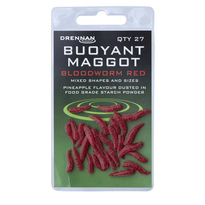 Drennan Buoyant Maggots Bloodworm Red