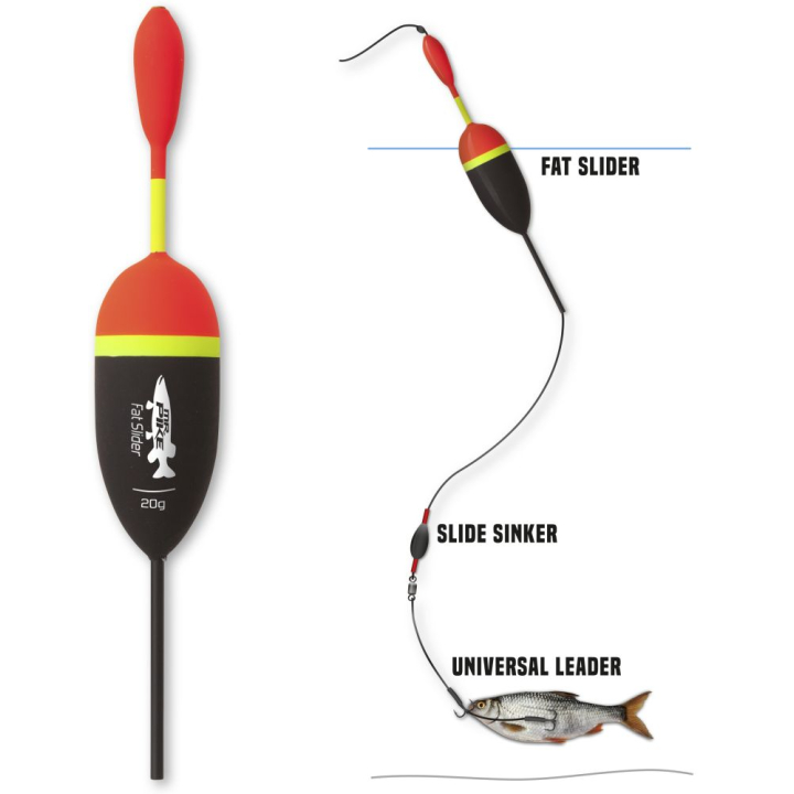 Mr Pike Fat Slider Float