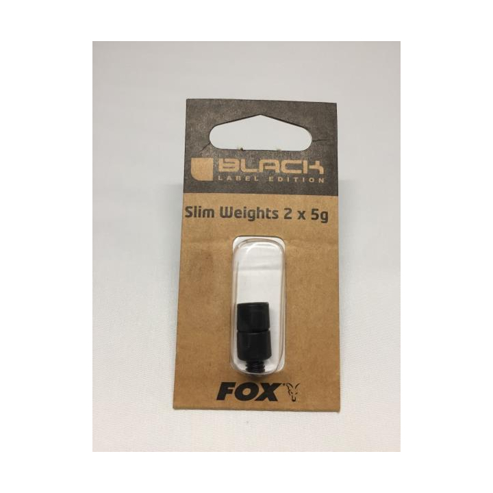 Fox Black Label Slim Weights - 5g