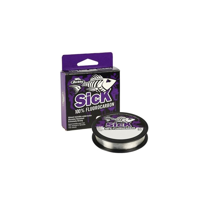 Berkley Sick 100% Fluorocarbon Leader Clear