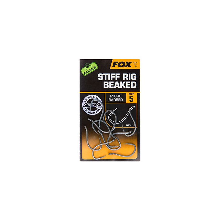 Fox Edges Stiff Rig Beaked Hooks