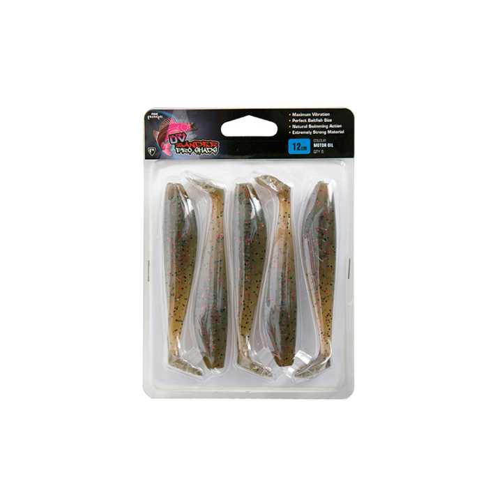 Fox Rage Ultra UV Zander Pro Shads (5 Packs)