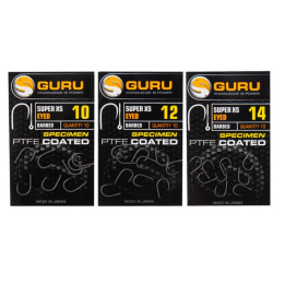 Guru Super XS Eyed Hooks Barbed