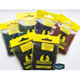 Veniard Peacock Dubbing - 6 Colours
