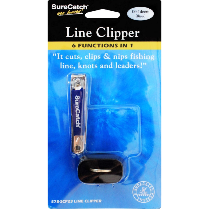 Surecatch 6 in 1 Stainless Steel Fishing Line Clipper with Lanyard