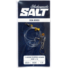 Shakespeare Salt 1 Hook Clip Down Rig