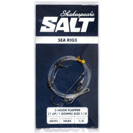Shakespeare Salt 2 Hook Flapper 1 Up 1 Down