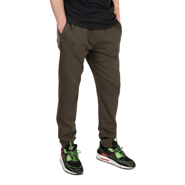 Fox Collection Lightweight Joggers Green & Black