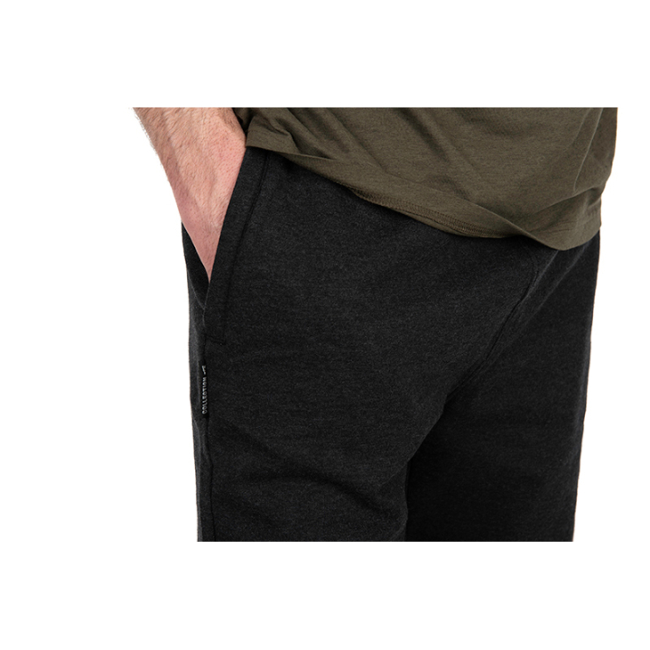 Fox Collection Black & Orange Lightweight Jogger Shorts New