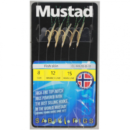Mustad Fish Skin Sabiki Rig