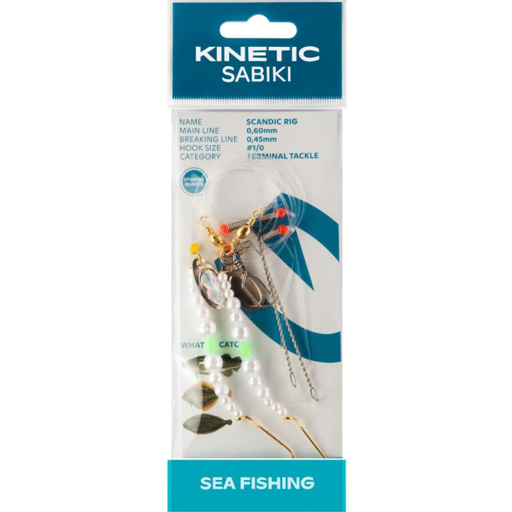 Kinetic Sabiki Scandic Rig