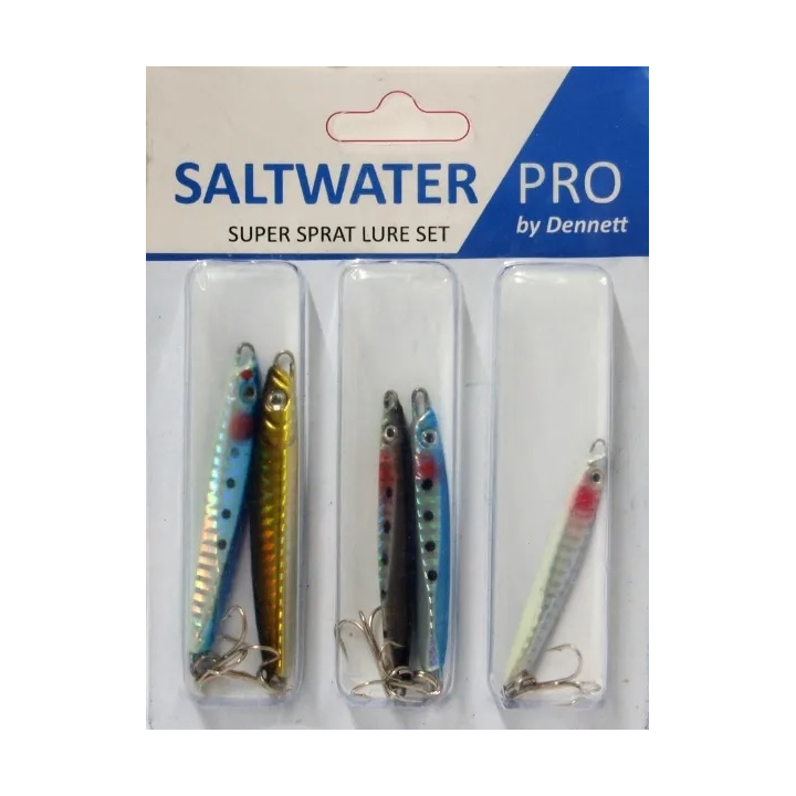 Dennett Super Sprat Kit 5 Asstd Sea Lures