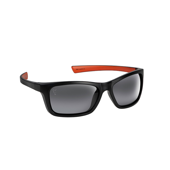 Fox Collection Wraps - Black/Orange - Grey Lens