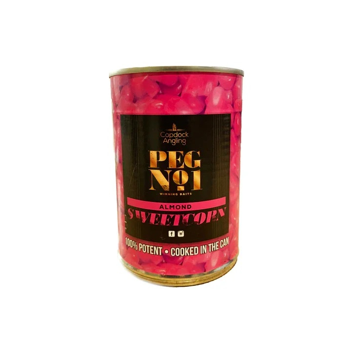 Copdock Angling Peg No1 Almond Sweetcorn Tin 400g