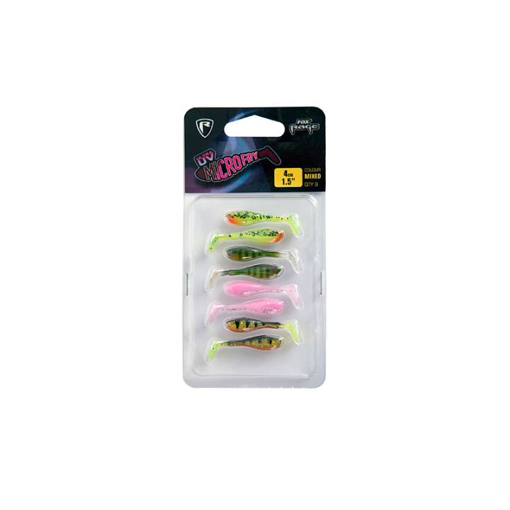 Fox Rage Ultra UV Micro Fry 4cm 1.5\'\' Mixed