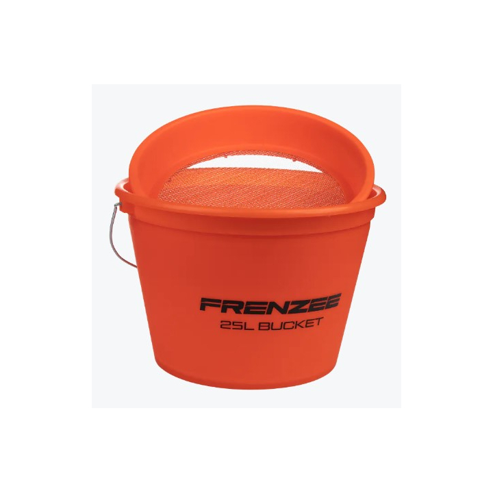 Frenzee FXT Groundbait Bucket/Riddle Set 25L