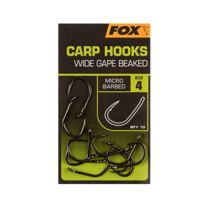 Fox Edges Wide Gape Beaked Hook