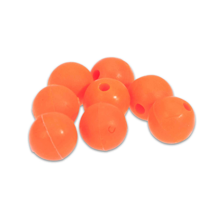 Saenger Aquantic Red Rubber Beads 8mm