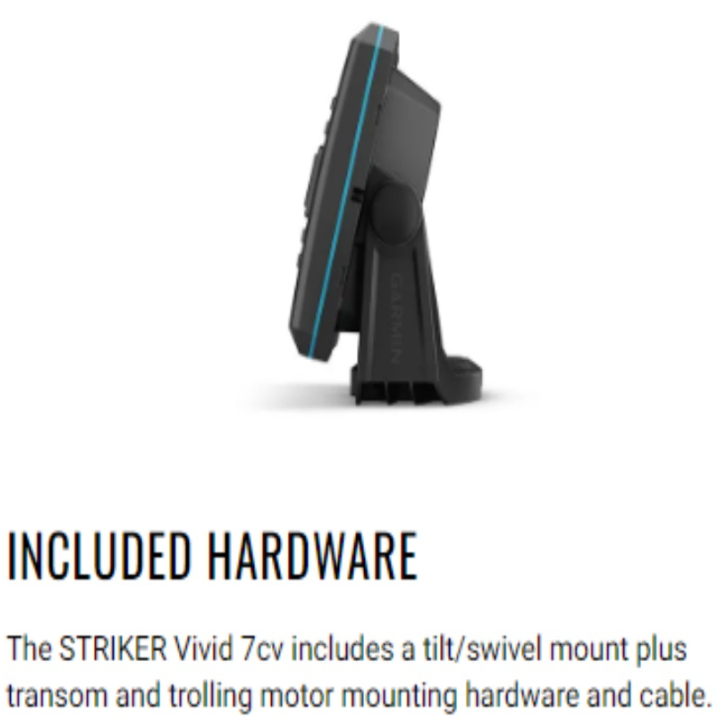 Garmin Striker Vivid 7cv + GT20-TM Transducer