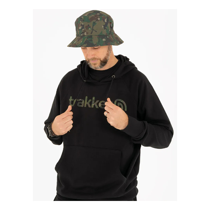 Trakker CR Logo Hoodie Black
