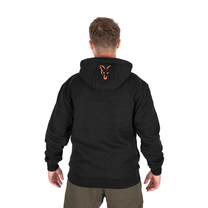 Fox Collection Black Orange Hoody