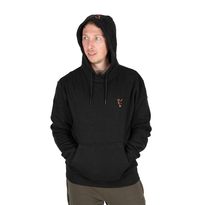 Fox Collection Black Orange Hoody