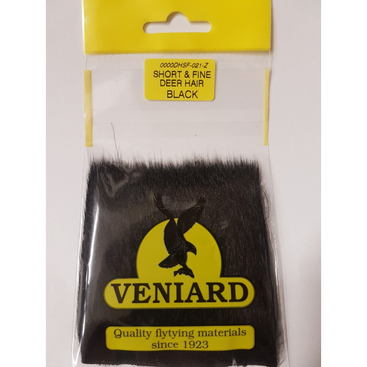 Veniard Short & Fine Deer Hair - Black
