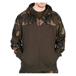 Fox Lightweight Khaki & Camo Split Zip Hoodie