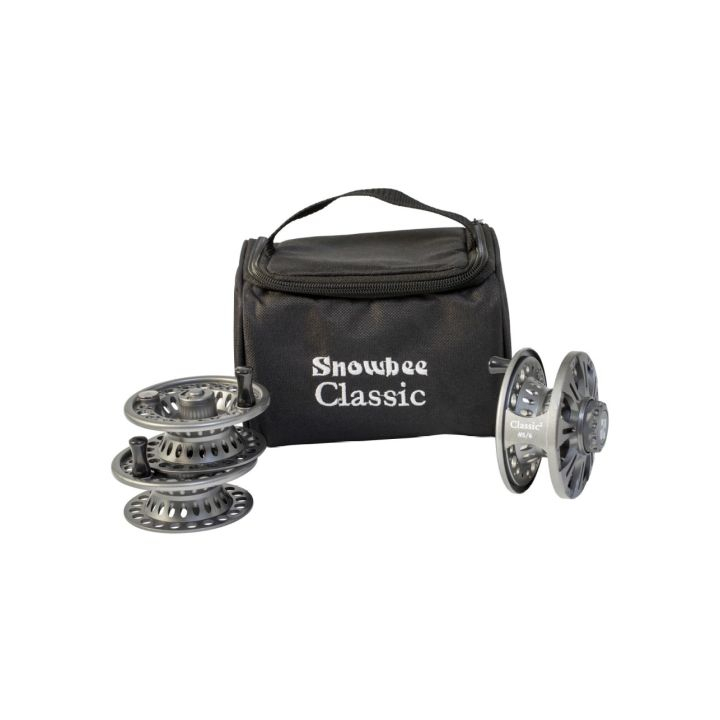 Snowbee Classic 2 Fly Reel Kit W/ 2 Spare Spools