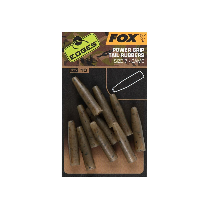 Fox Edges Power Grip Tail Rubbers - Size 7