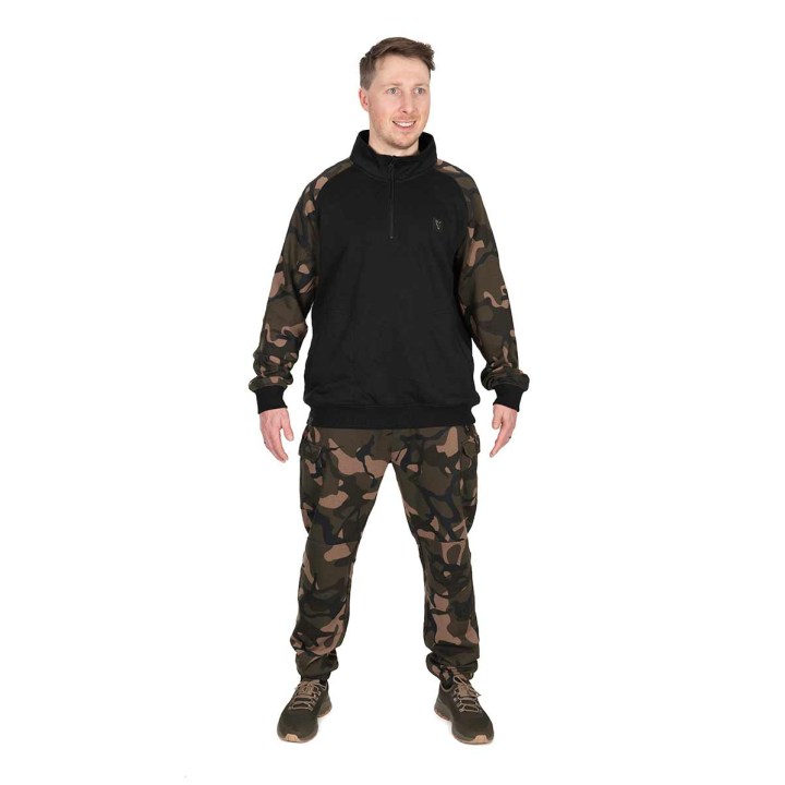 Fox LW Black/Camo QTR Zip