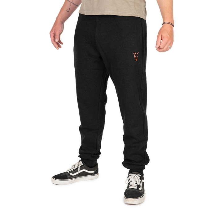 Fox Collection Black/Orange Joggers