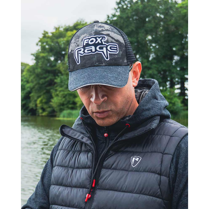 Fox Rage Embroided Camo Trucker Cap