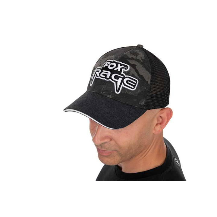 Fox Rage Embroided Camo Trucker Cap