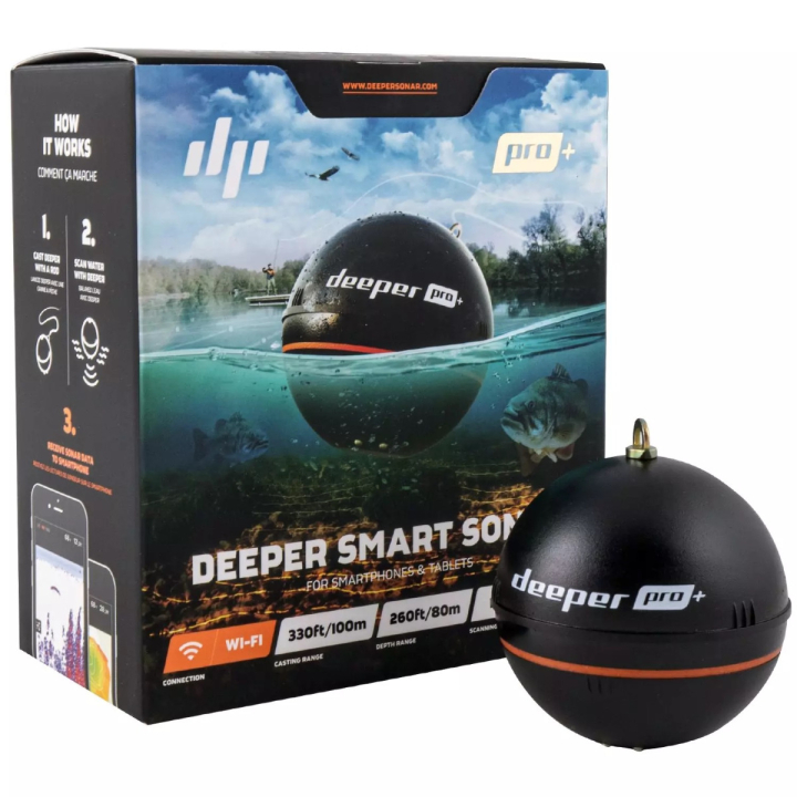 Deeper Pro Plus Sonar Fishfinder