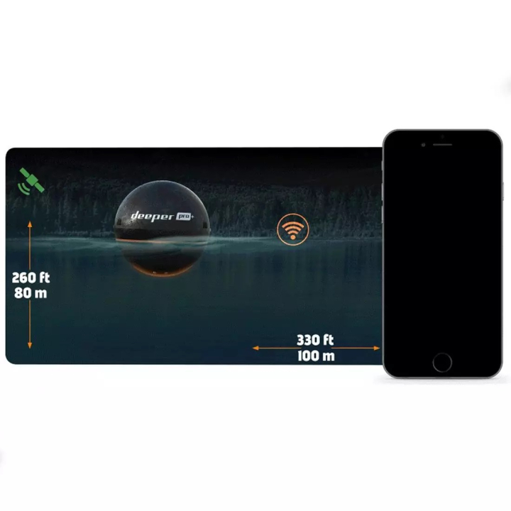 Deeper Pro Plus Sonar Fishfinder