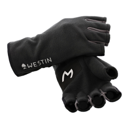 Westin HLF Fleece Gloves - Carbon Black