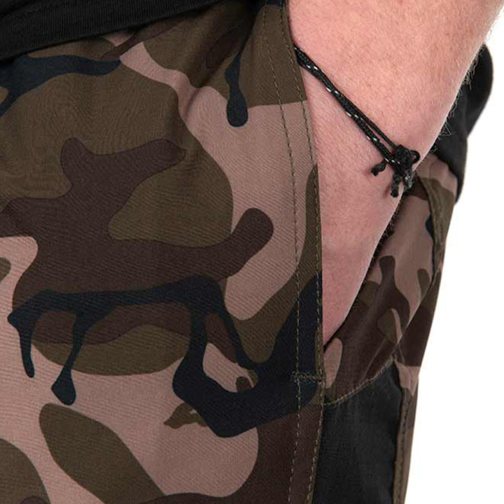 Fox Camo Logo Black Swim Shorts