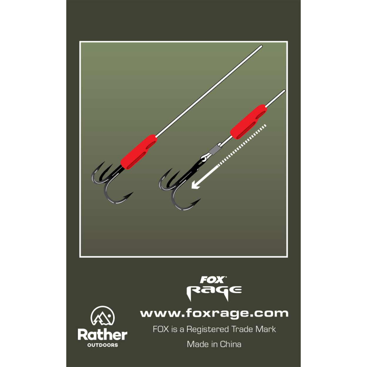 Fox Rage Predator Treble Hook Sleeves