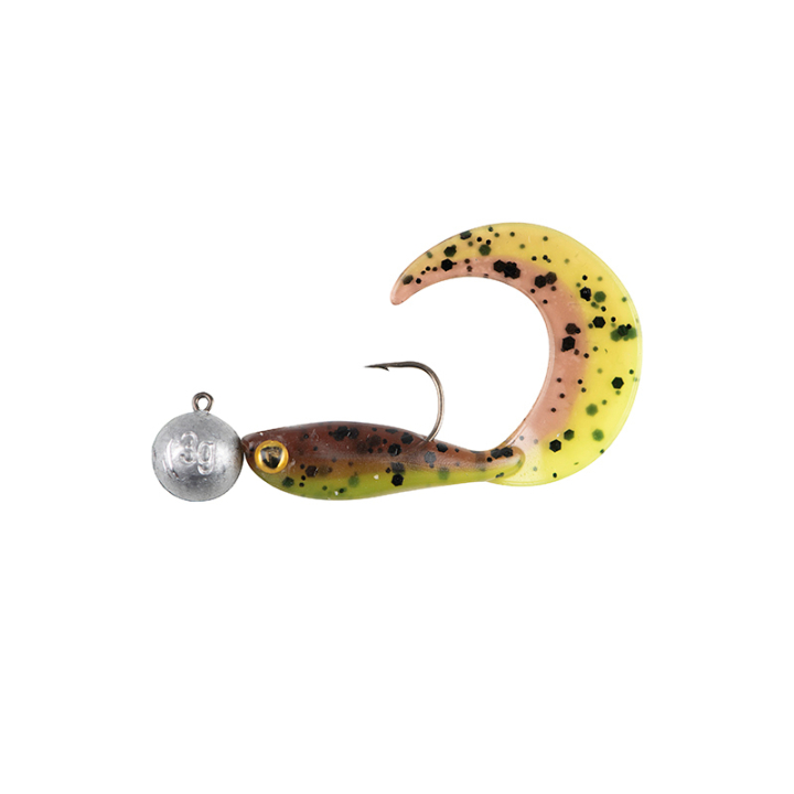 Fox Rage UV Micro Grub Tail Loaded Softbaits Mixed 4cm / 3g
