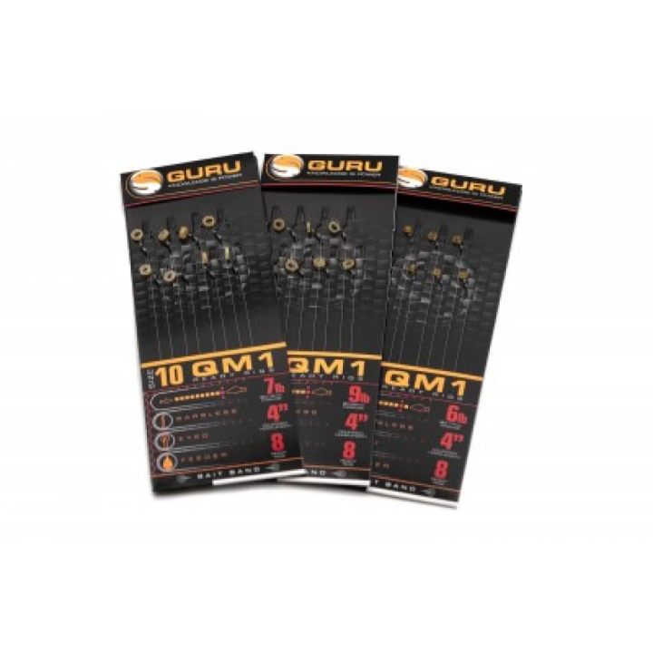 Guru QM1 Bait Band Rigs 4"