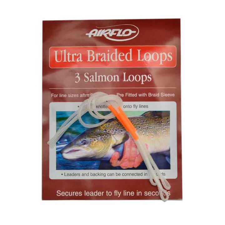 Airflo Ultra Braid Loops Salmon 3 pcs