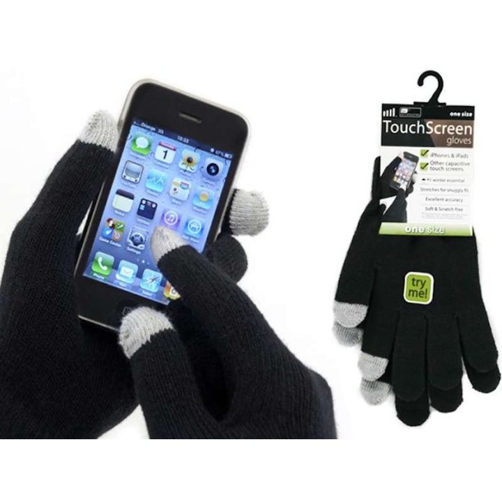 Mens Thermal Phone Touch Gloves