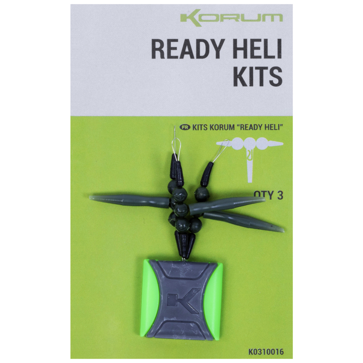 Korum Ready Heli Fishing Rig Kits