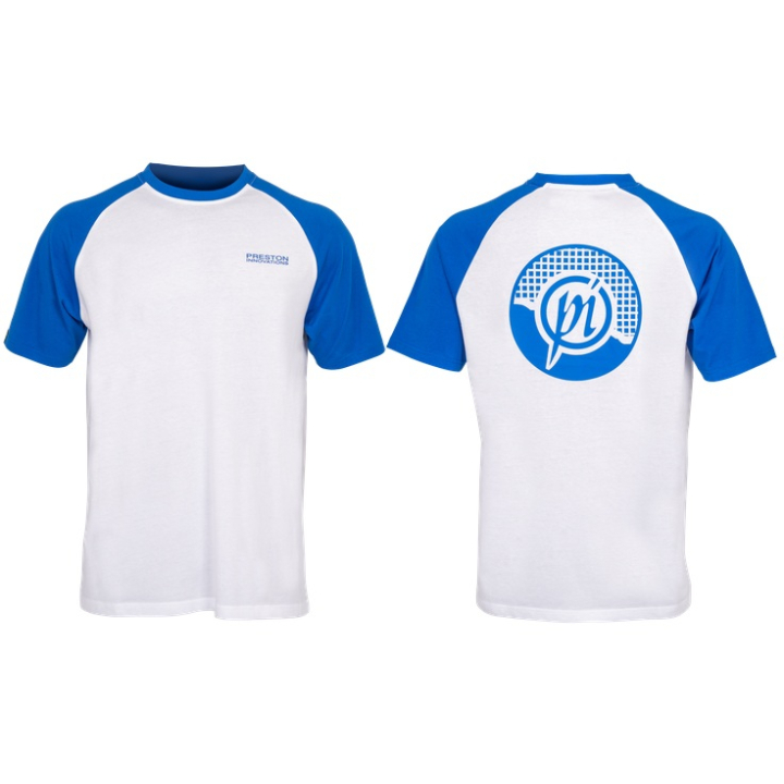 Preston Innovations Lightweight White Raglan T-Shirt
