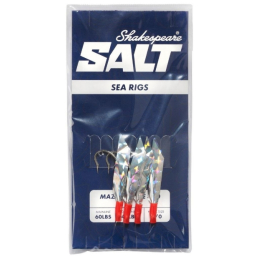 Shakespeare Sea 3 Hook rigs Mazara Lure