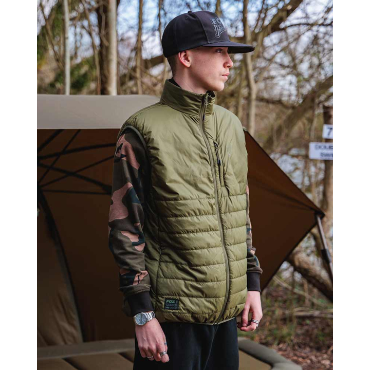 Fox Olive Quilted 100 Gilet