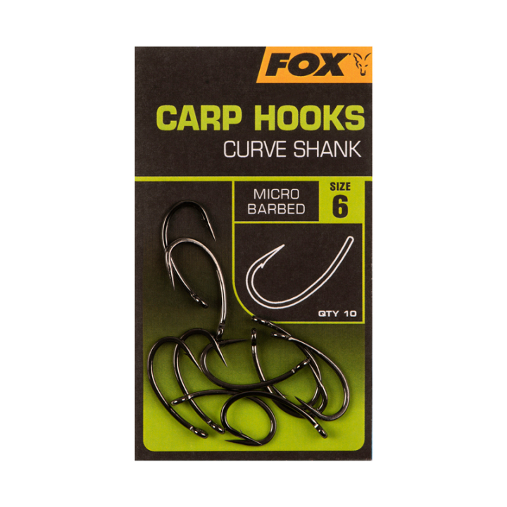 Fox Edges Curve Shank Hooks