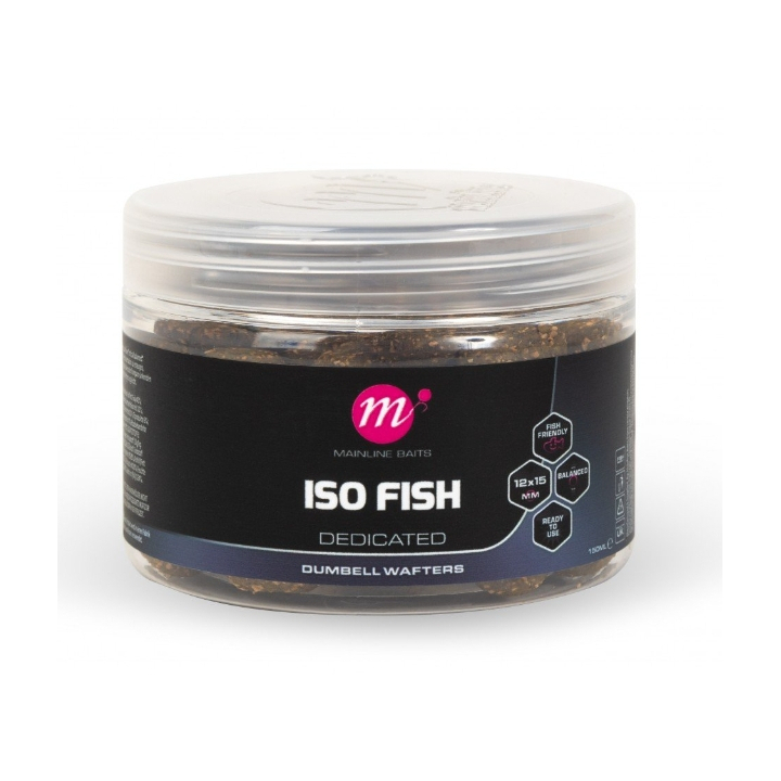 Mainline ISO Fish Dumbell Wafters 12 x 15mm